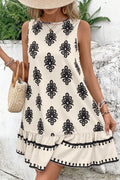 Elegant Geo Mini Dress
