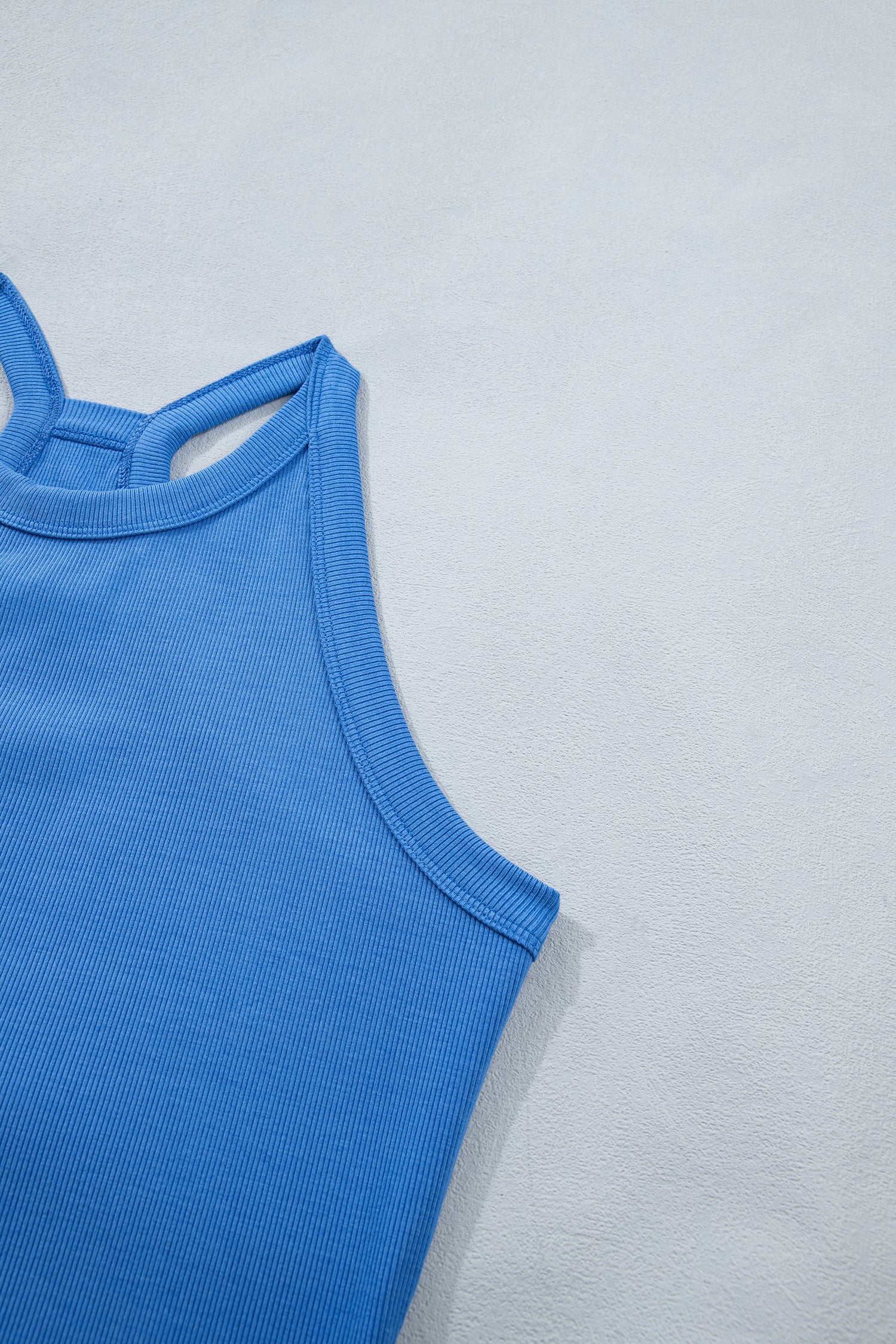 Sky Blue Tank Top & Skort Set