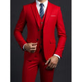 3-Piece Executive Suit Set — Blazer, Waistcoat & Trousers