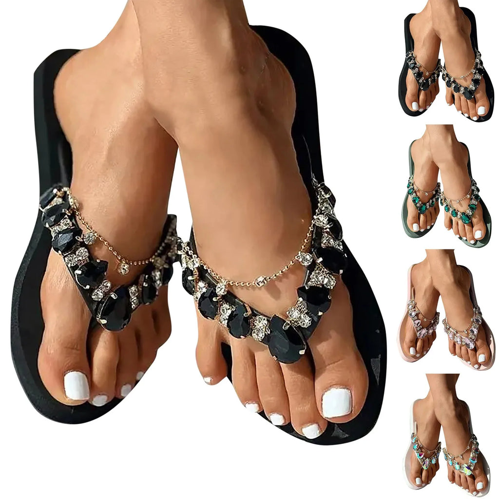 Animal Print Ankle Strap Sandal