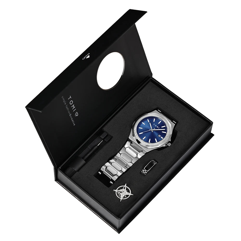 TOMI Luxury Gift Set — Premium Watch & Accessories